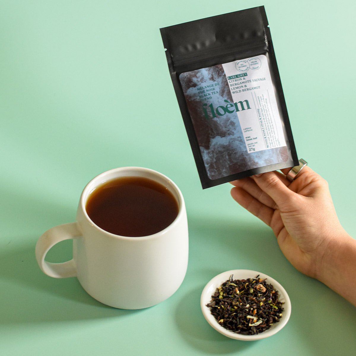 Ensemble de 3 Thés - Sencha, Earl Grey, English Breakfast - Édition limité - Floèm