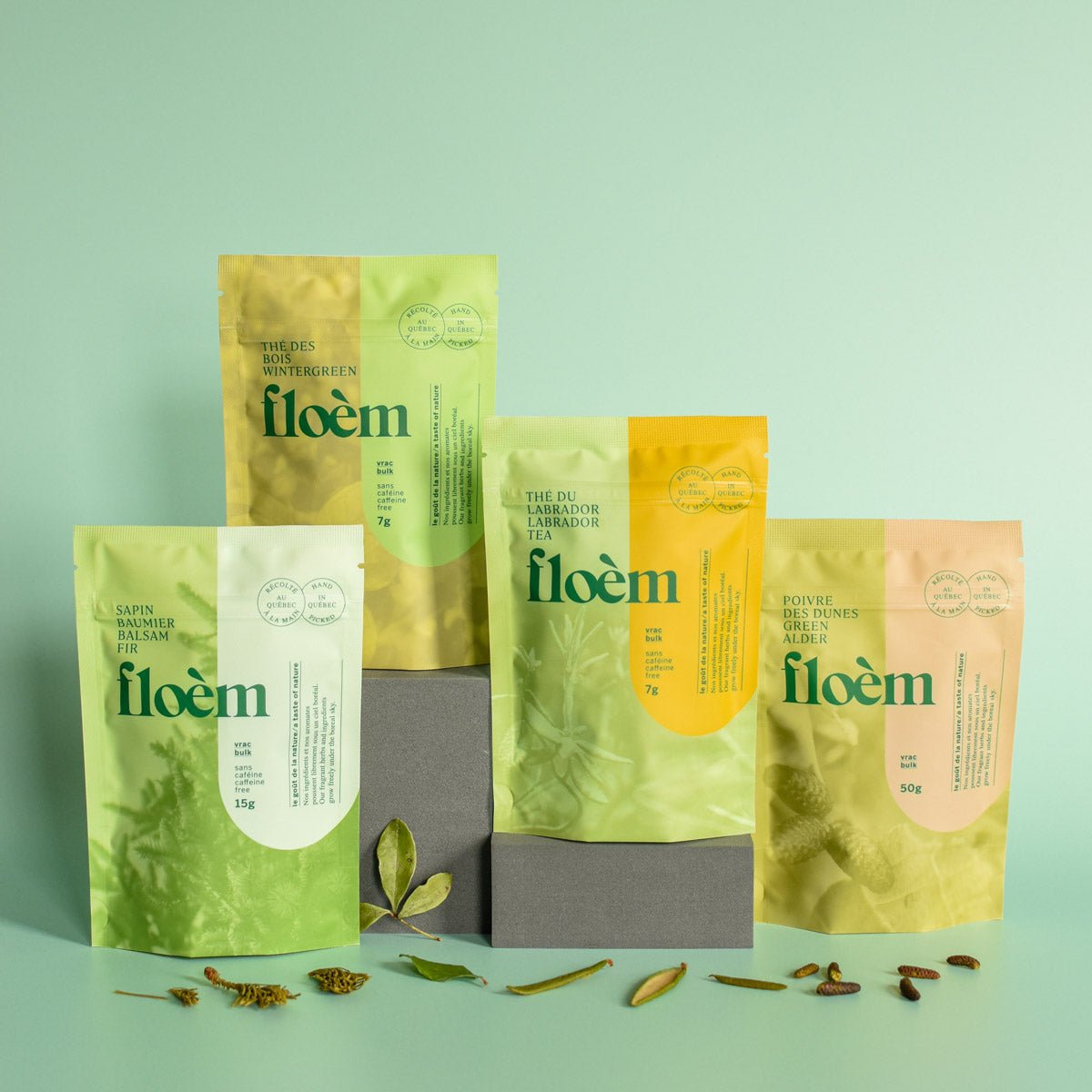 Ensemble Aromates Nordiques - Hide - Floèm