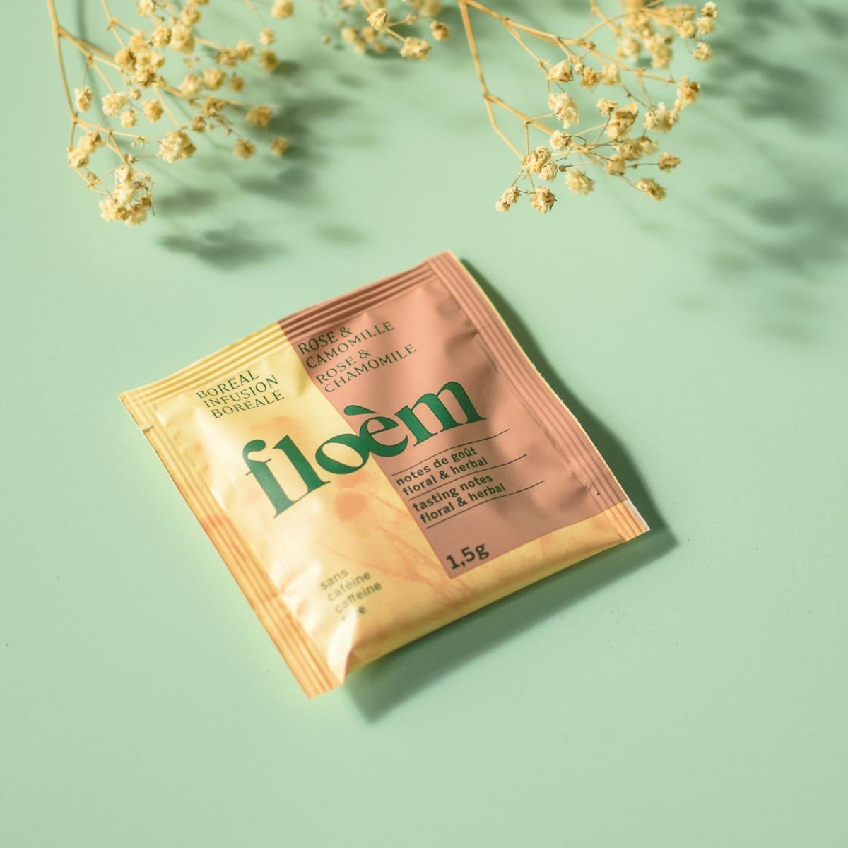 Tisane en sachet individuel - Rose & Camomille - Tisane - Floèm