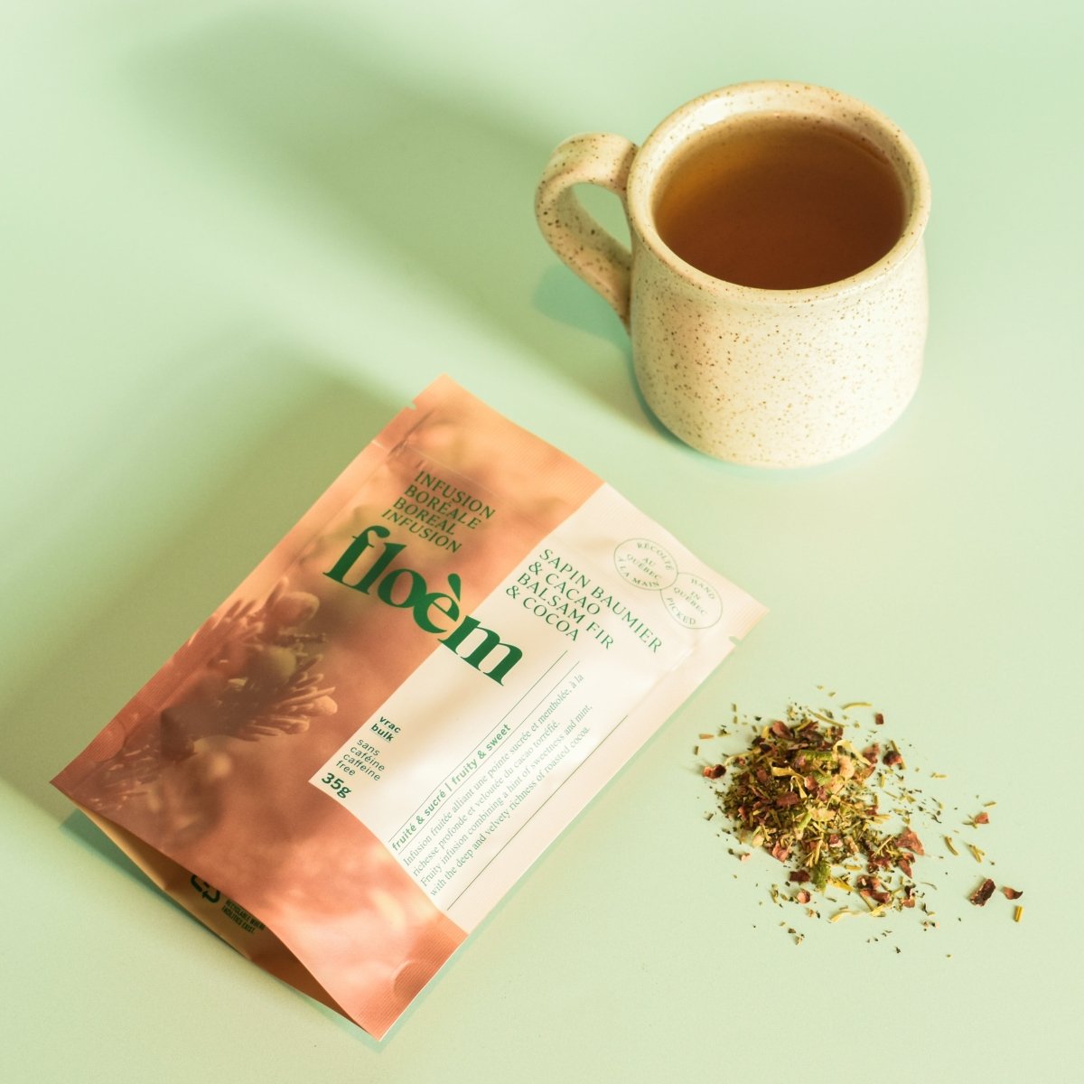Tisane en vrac - Sapin baumier & Cacao - Tisane - Floèm