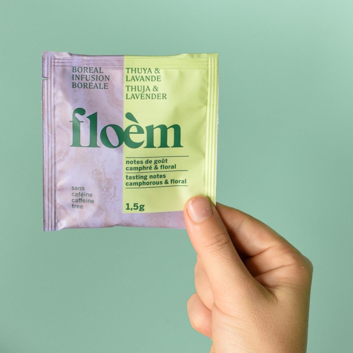 Tisane - Thuya & Lavande, sachet individuel - Tisane - Floèm