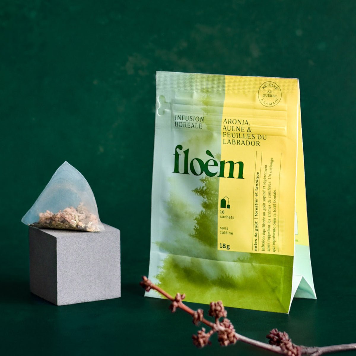 Ensemble de tisane - Ensemble découverte, pack de 4 variétés en sachets de thé - Hide - Floèm